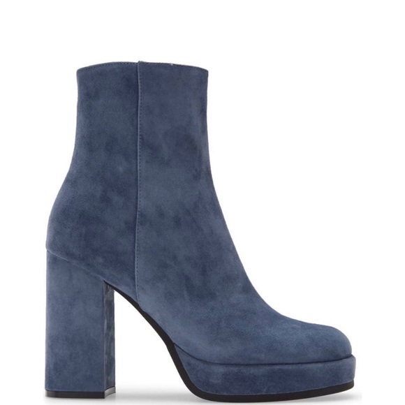 SALE FINAL JEFFREY CAMPBELL FOR FP RETRO SPACE SUEDE BOOTIE - Picture 2 of 6